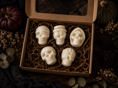 “Bleeding” Skulls Wax Melts